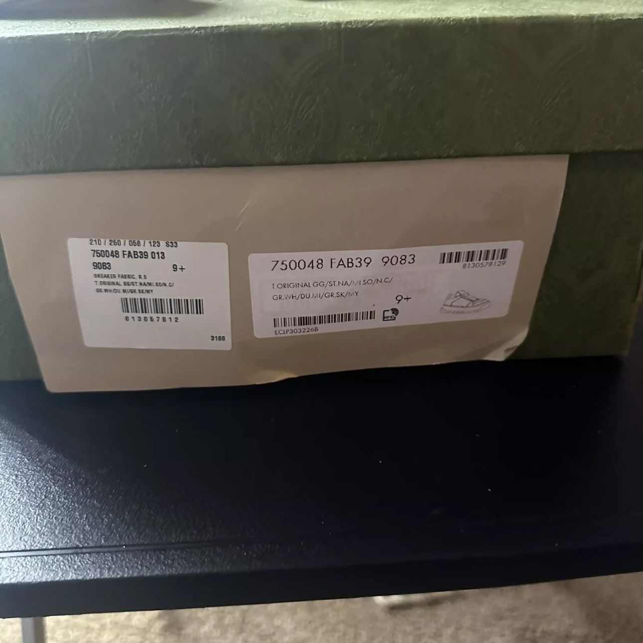 Gucci Gucci Double Screener Monogram sneakers Beige/white Grey Size US 10 / EU 43 - 10 Thumbnail