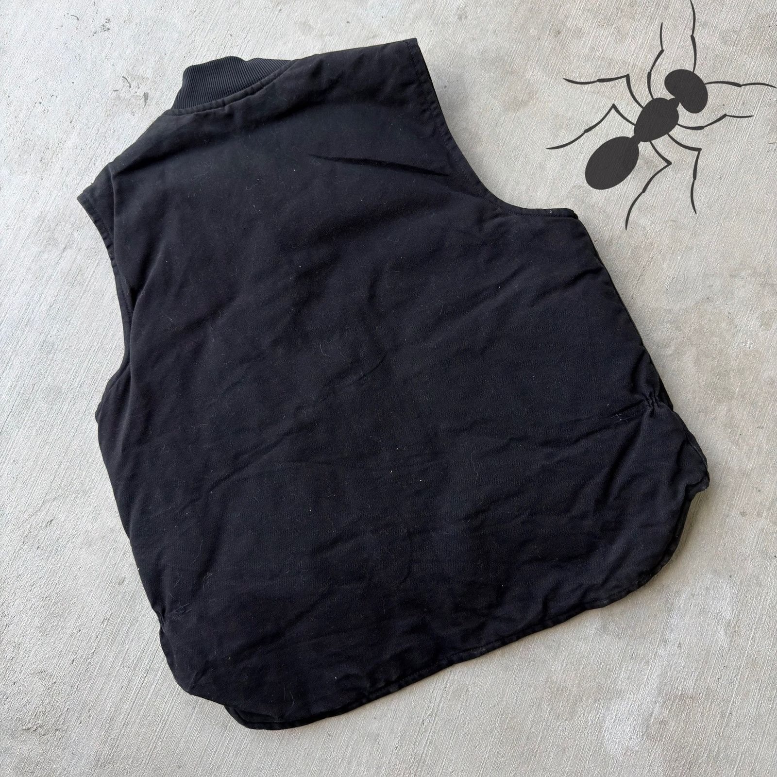 Carhartt × Vintage Carhartt V01 BLK black work wear vest Size US XL / EU 56 / 4 - 3 Thumbnail