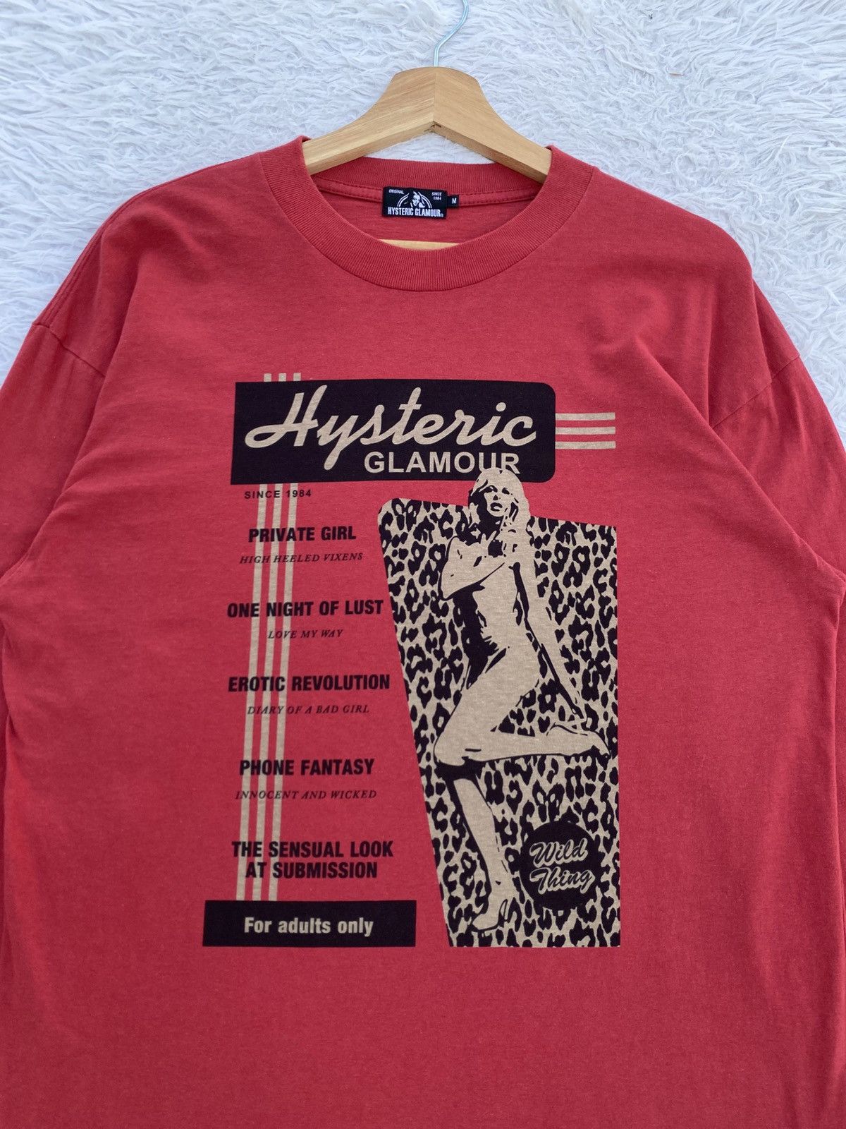 Hysteric Glamour Rare Vintage Hysteric Glamour Sexy Women Longsleeve Tshirt Size US M / EU 48-50 / 2 - 8 Thumbnail