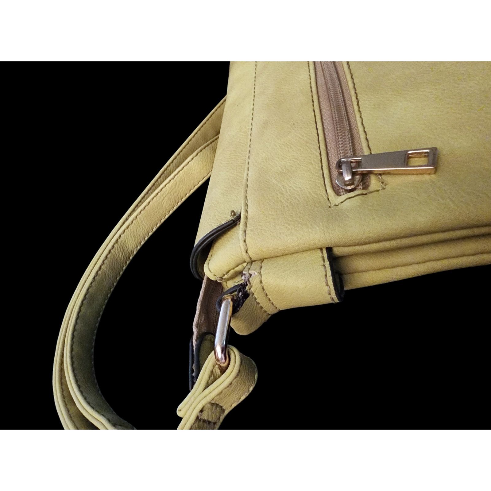 Unknown London Unbranded lime green faux-leather crossbody bag Size ONE SIZE - 10 Thumbnail