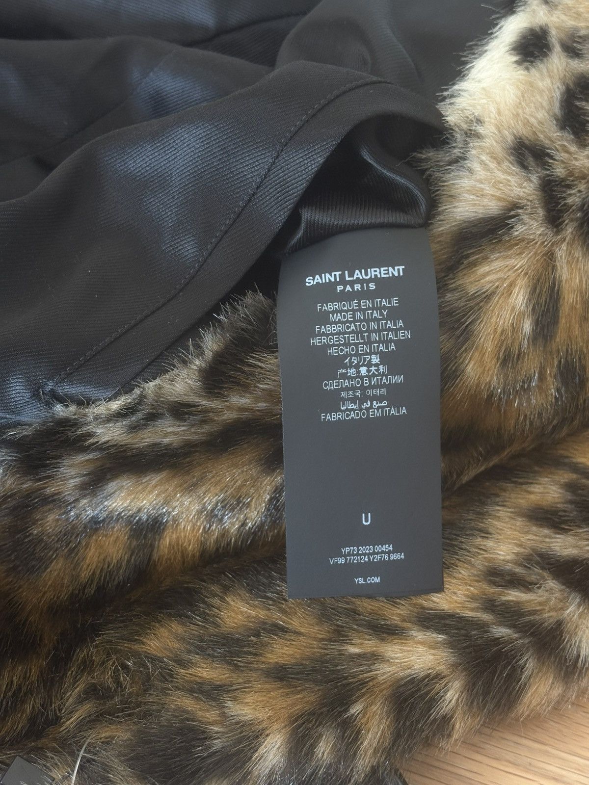 Saint Laurent Paris Saint Laurent Leopard fur coat Size ONE SIZE - 12 Thumbnail