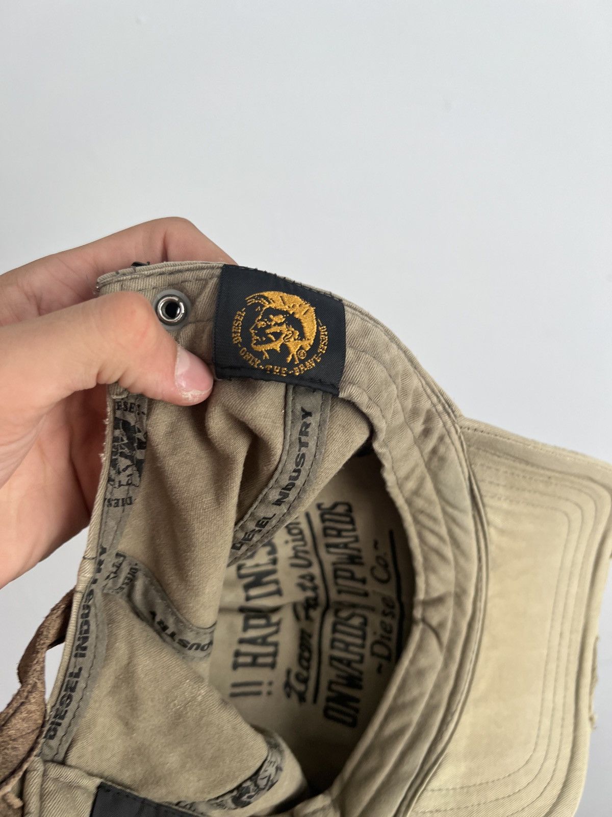 Diesel Vintage Diesel Distressed Cap Size ONE SIZE - 7 Thumbnail