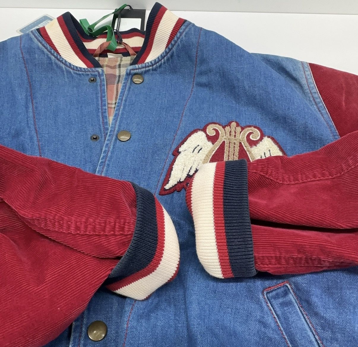 Gucci Gucci Denim Bomber Jacket Size US S / EU 44-46 / 1 - 9 Thumbnail