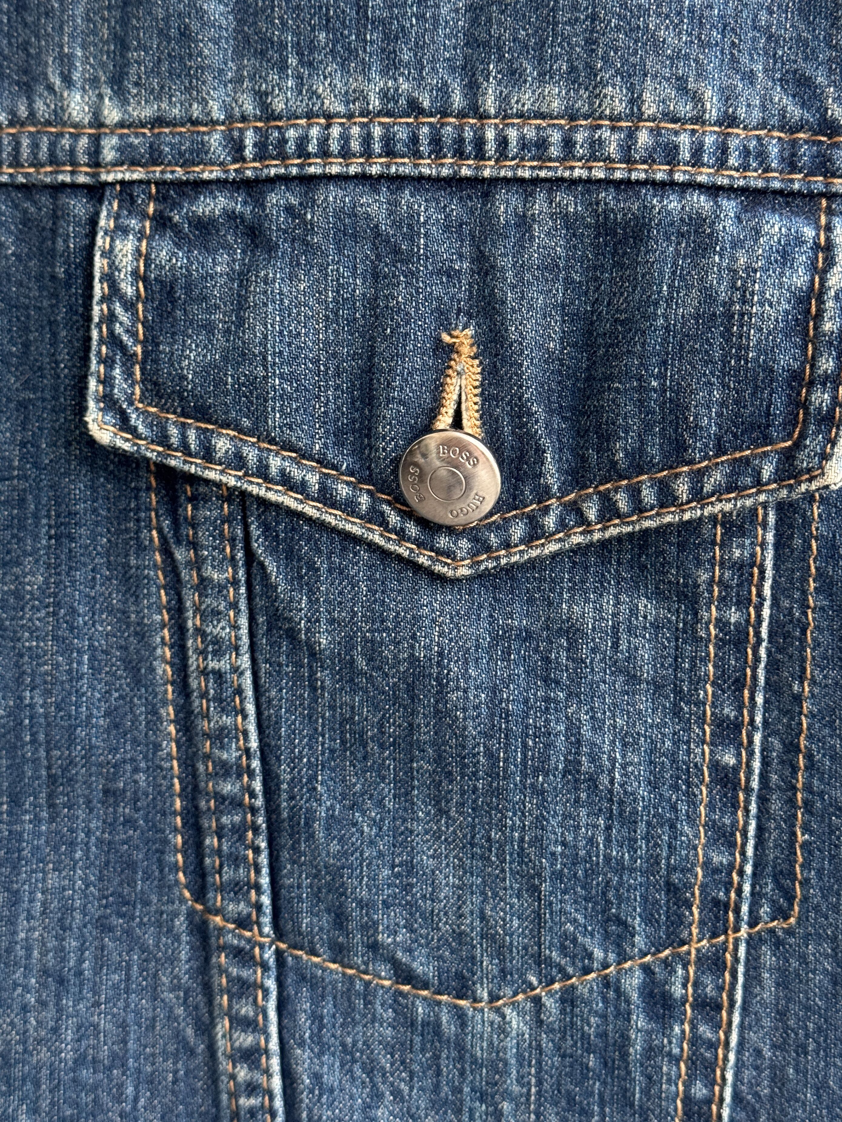 Hugo Boss Hugo Boss Blue Denim Jacket Size US M / EU 48-50 / 2 - 5 Thumbnail