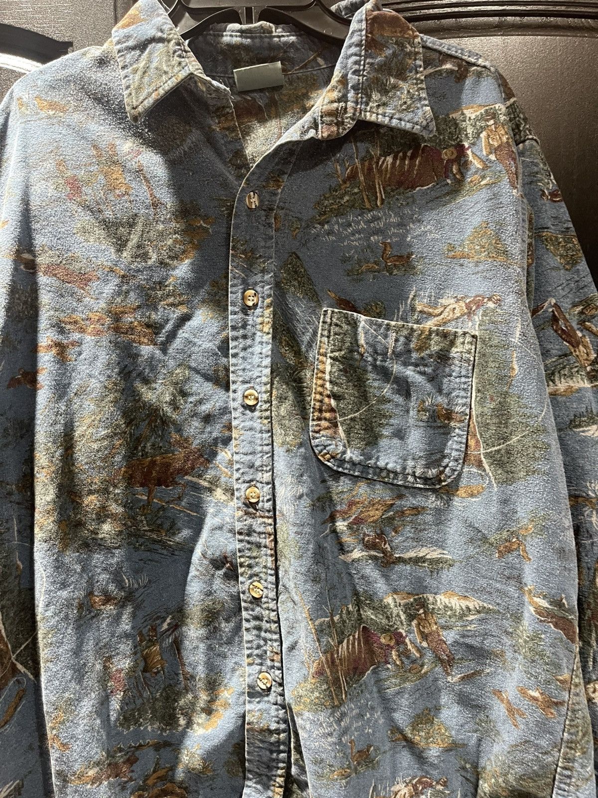 Other Vintage Ozarks Wilderness Outdoor Camping Hunting Shirt XL/L Size US XL / EU 56 / 4 - 2 Thumbnail
