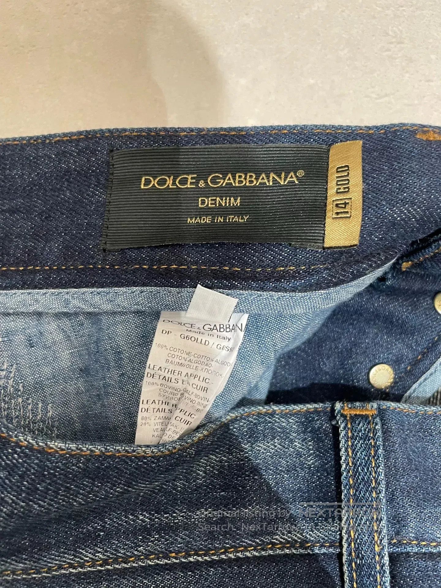 Dolce & Gabbana Dolce & Gabbana Denim Trousers. Size US 28 / EU 44 - 5 Thumbnail
