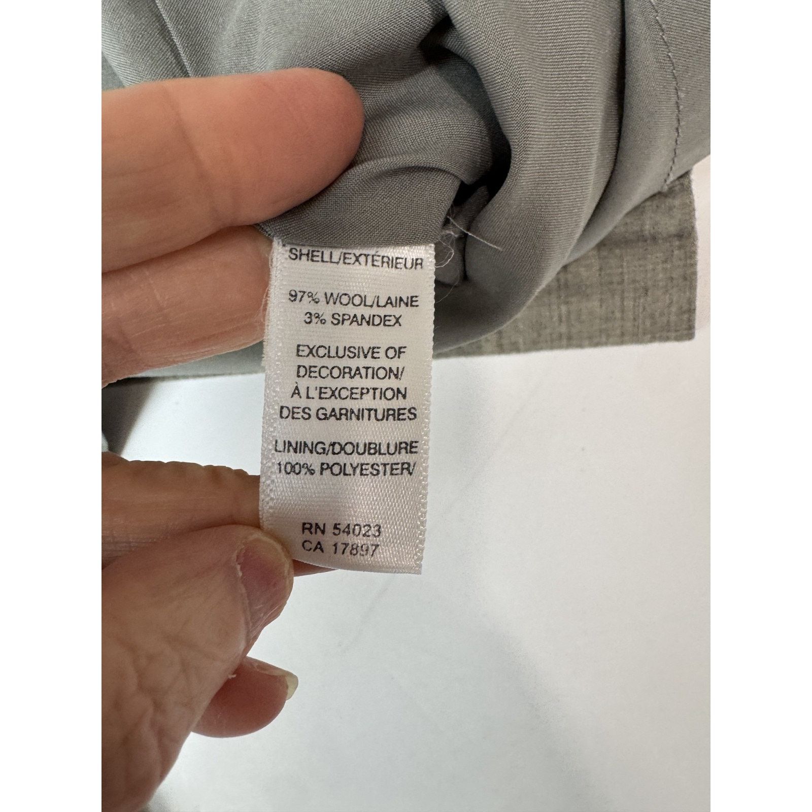 Banana Republic Banana Republic Wool Pencil Skirt Size 10 Stretch Taupe Size 32" / US 10 / IT 46 - 6 Thumbnail