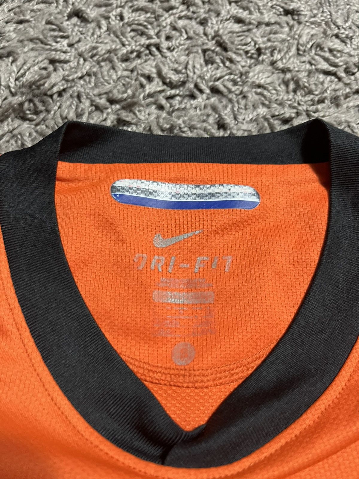 Nike NIKE NETHERLANDS FOOTBALL SOCCER JERSEY 2010/12 TRIKOT Size US S / EU 44-46 / 1 - 3 Thumbnail