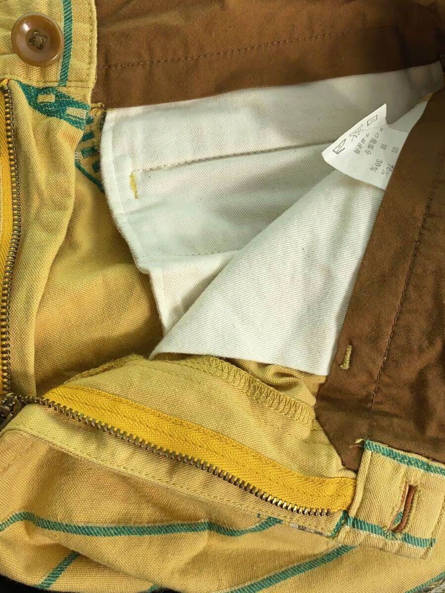 Kapital Hemp Blend Pattern Boot Cut Pants Size US 33 - 3 Thumbnail