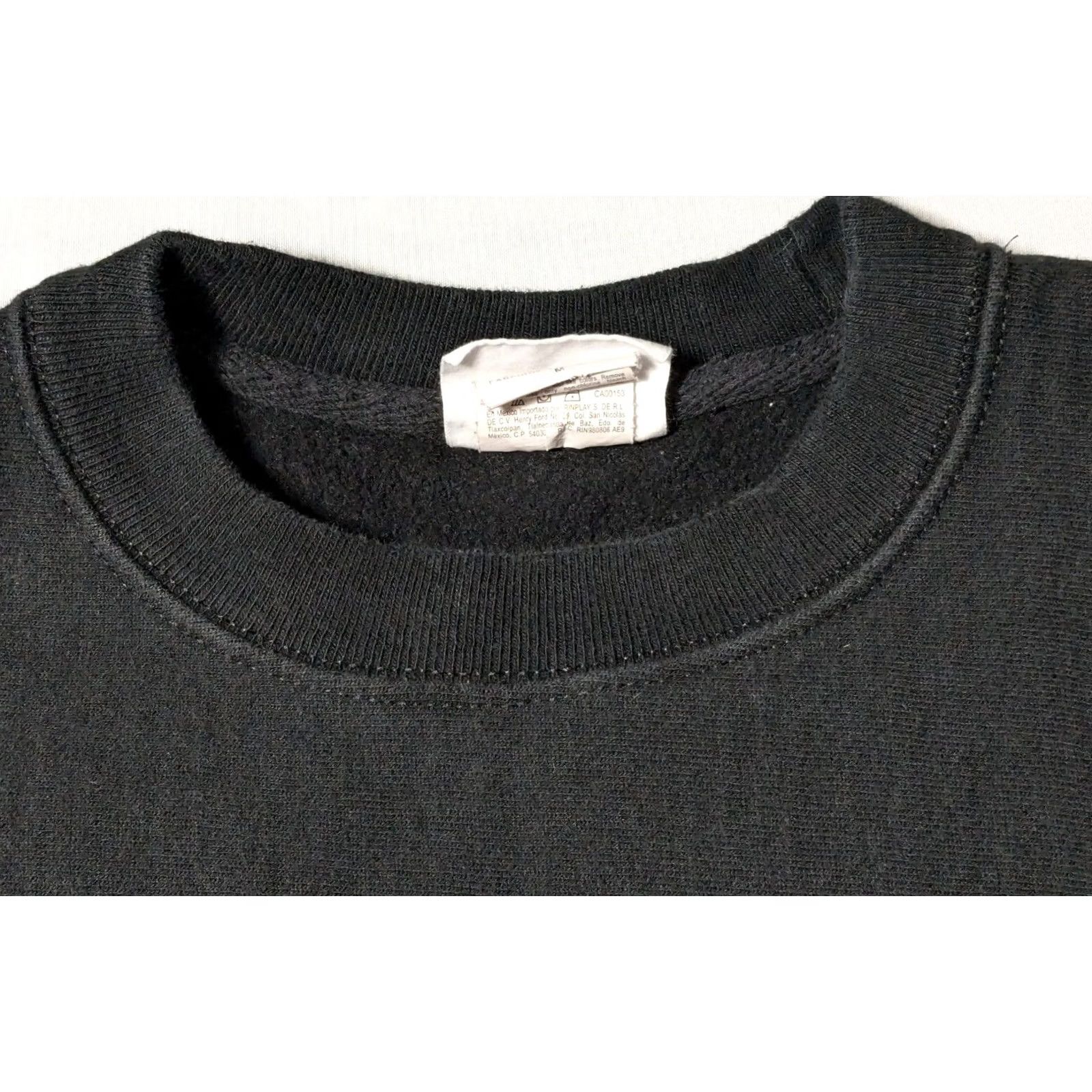 Champion VINTAGE CHAMPION REVERSE WEAVE Men Medium Black Logo Pullover Sweatshirt Size US M / EU 48-50 / 2 - 5 Thumbnail