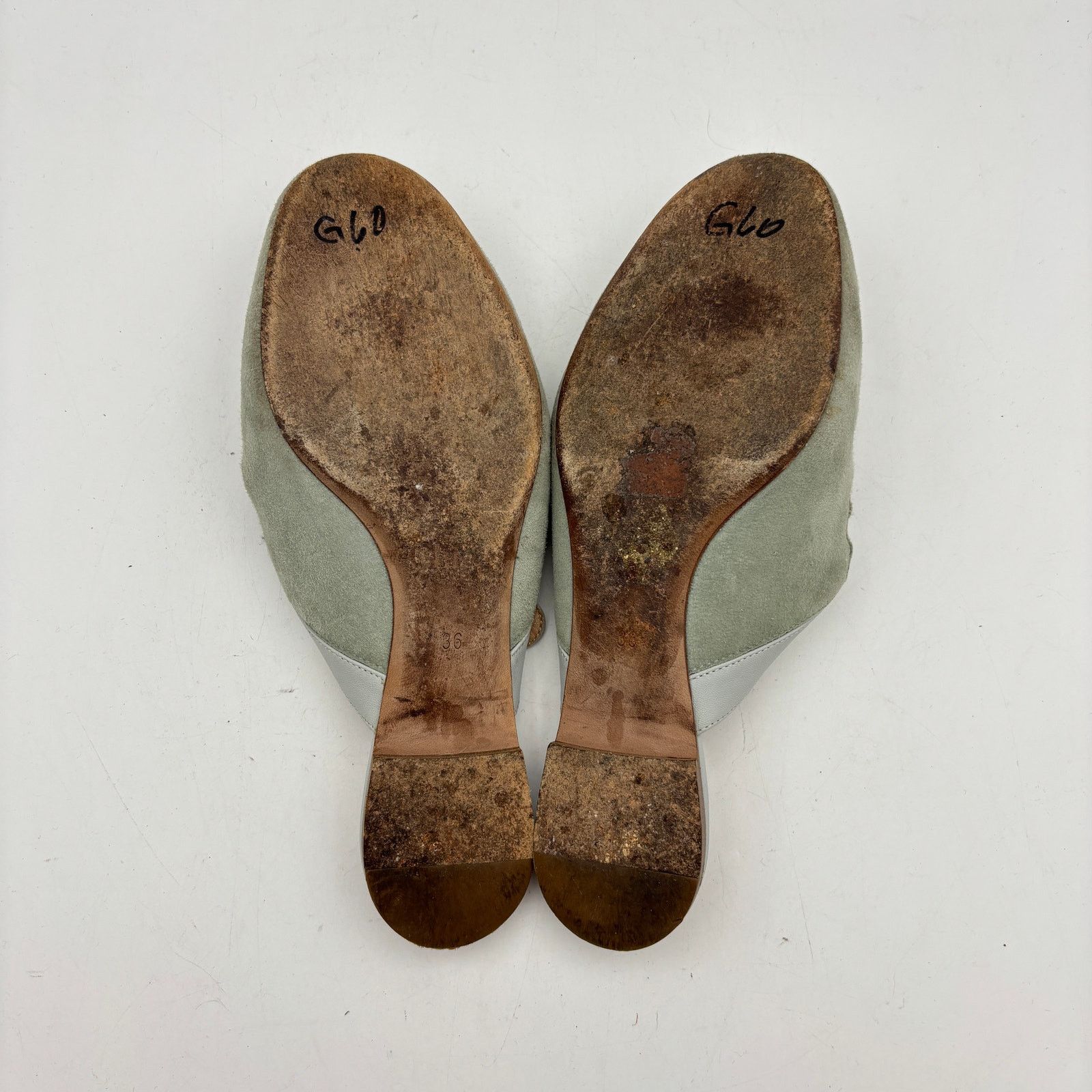 Chloe Chloe Lauren Mules Scalloped Suede Mary Jane Flats 36 US 6 Size US 6 / IT 36 - 7 Thumbnail