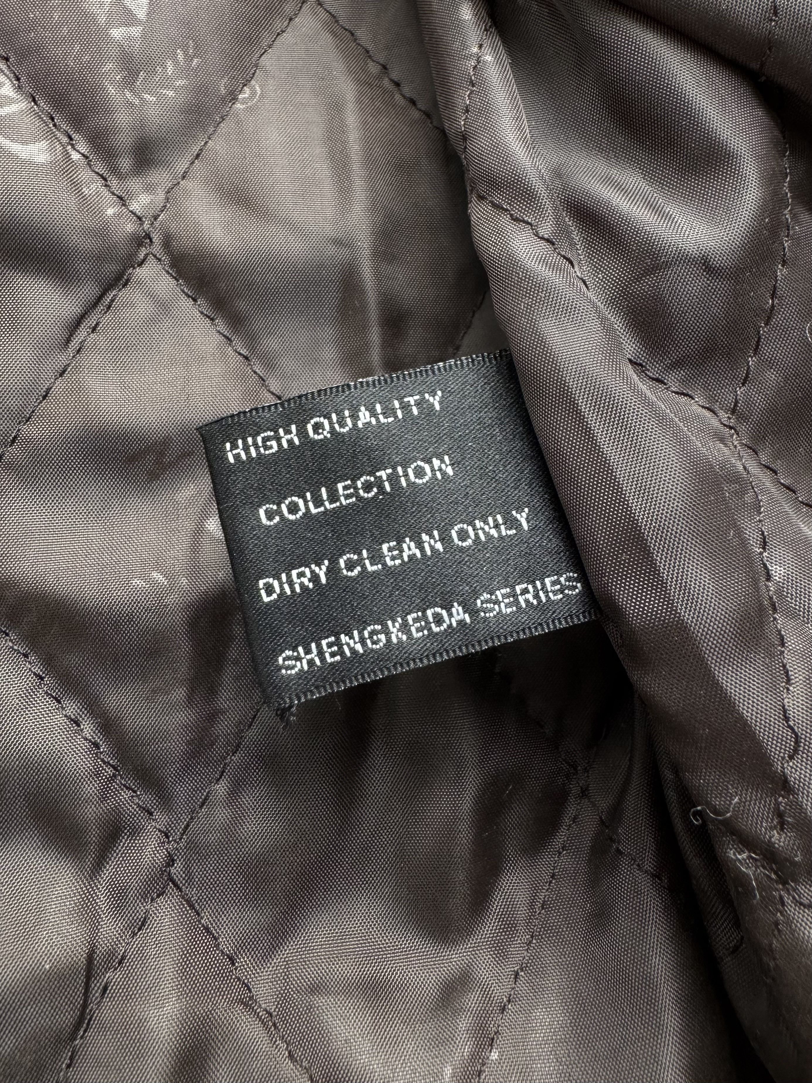 Vintage Vintage Heavy Leather Coat B8(V408)E2 Size US XL / EU 56 / 4 - 4 Thumbnail