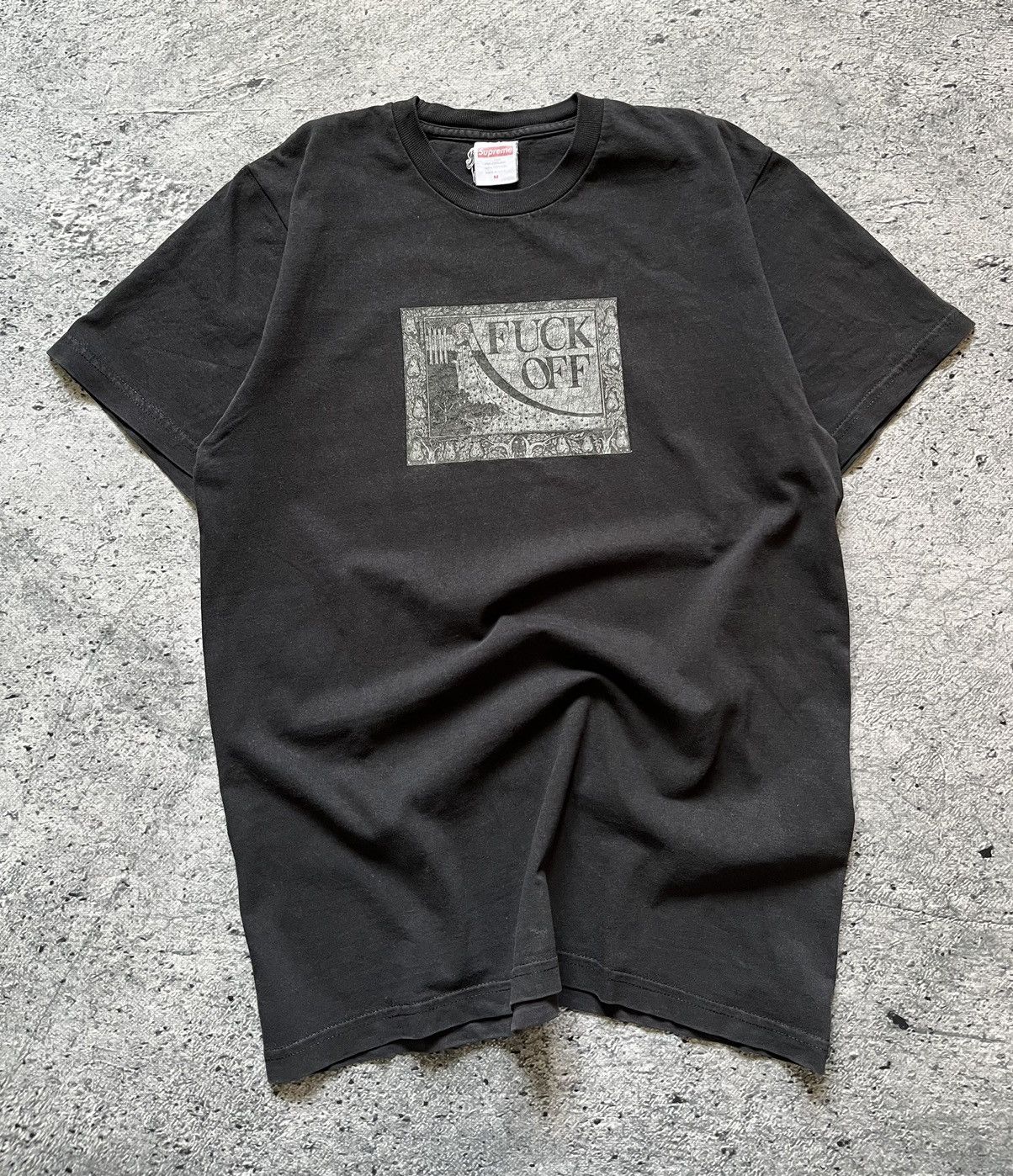 Supreme Supreme “Fuck Off” Tee Size US M / EU 48-50 / 2 - 4 Thumbnail