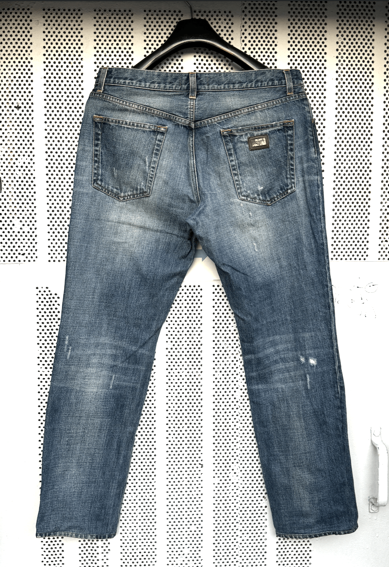 Dolce & Gabbana × Vintage Vintage Dolce&Gabbana Faded Distressed Jeans Pants Size US 34 / EU 50 - 1 Thumbnail