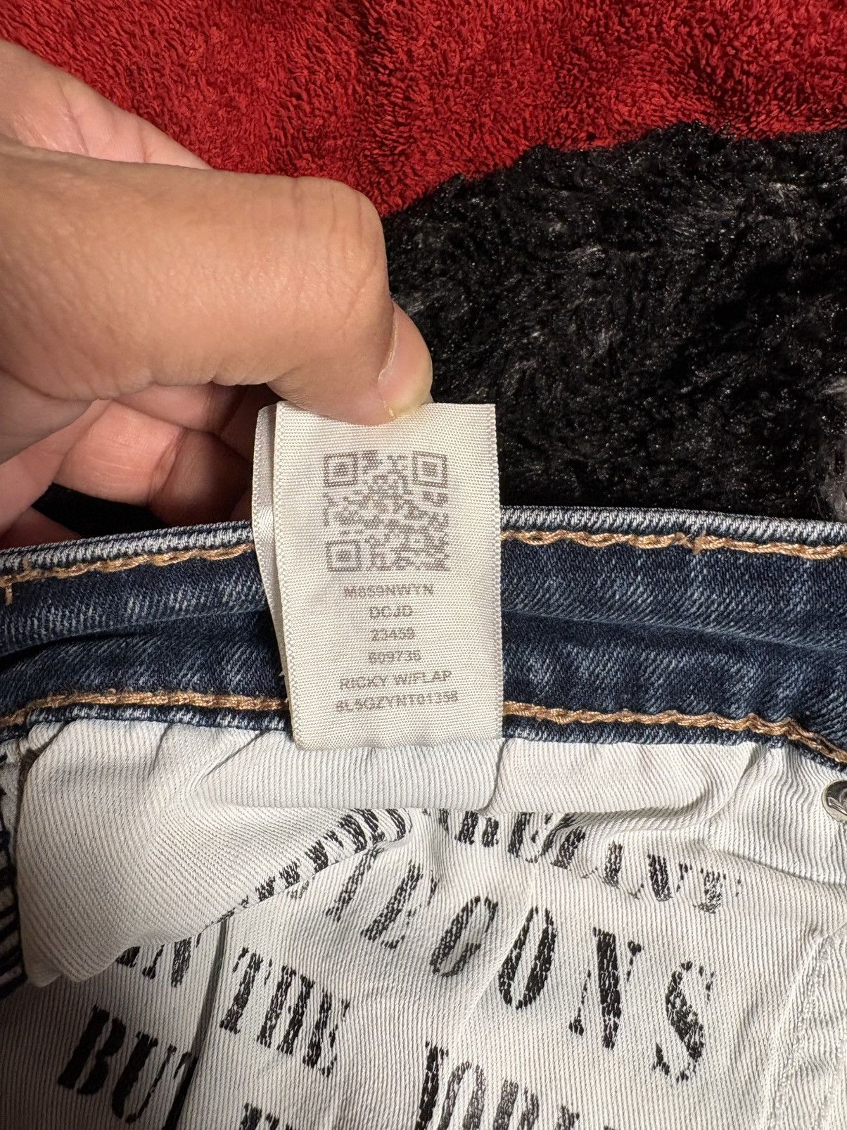 True Religion True Religion Ricky Relaxed Straight Super T Made in USA Size US 36 / EU 52 - 15 Thumbnail