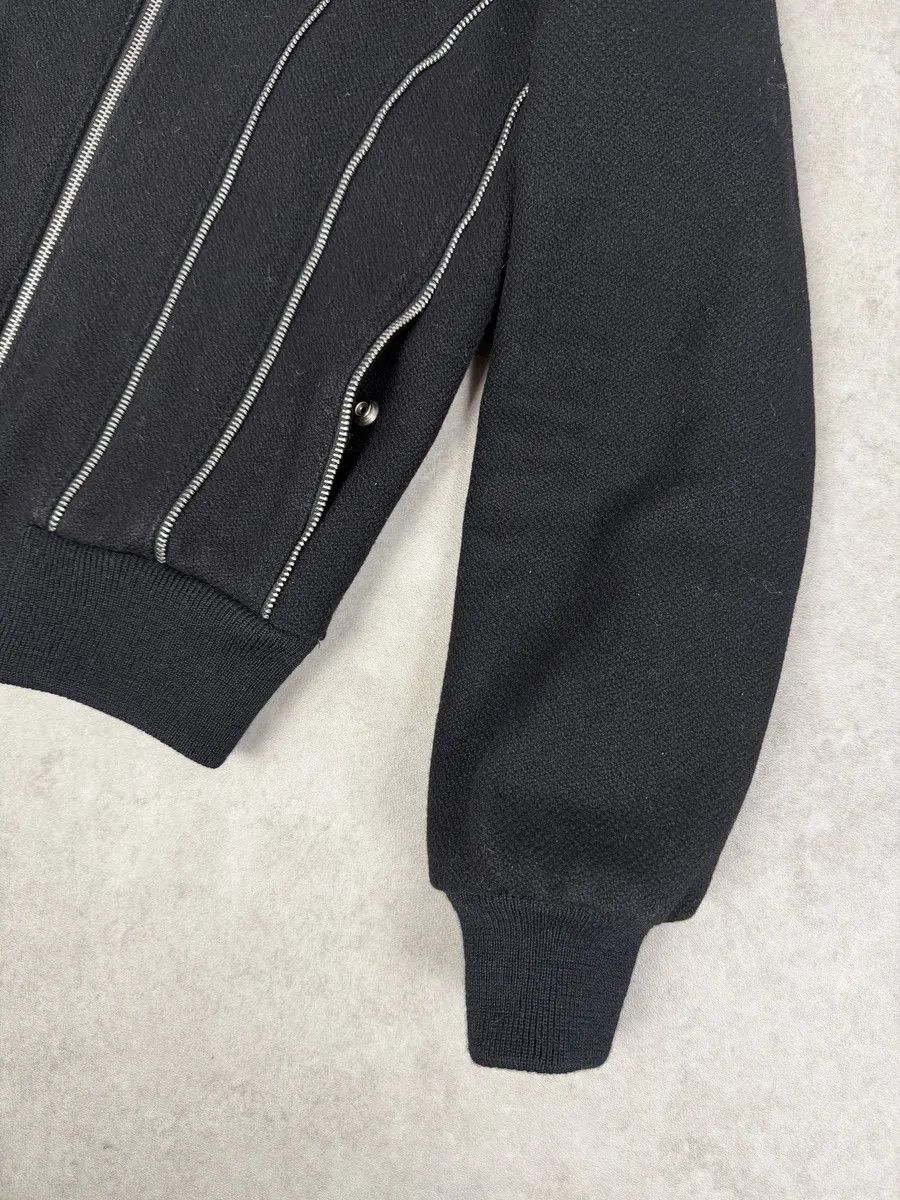 Saint Laurent Paris AW2015 Saint Laurent Black Wool Multi Zip Jacket by Hedi Slimane Size US S / EU 44-46 / 1 - 5 Thumbnail