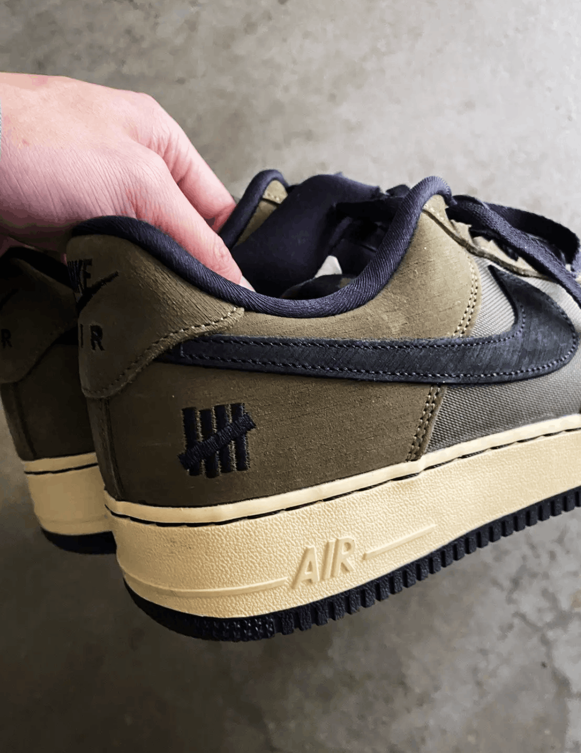 Nike × Undefeated Nike Undefeated Air Force 1 Ballistic Size US 11.5 / EU 44-45 - 5 Thumbnail