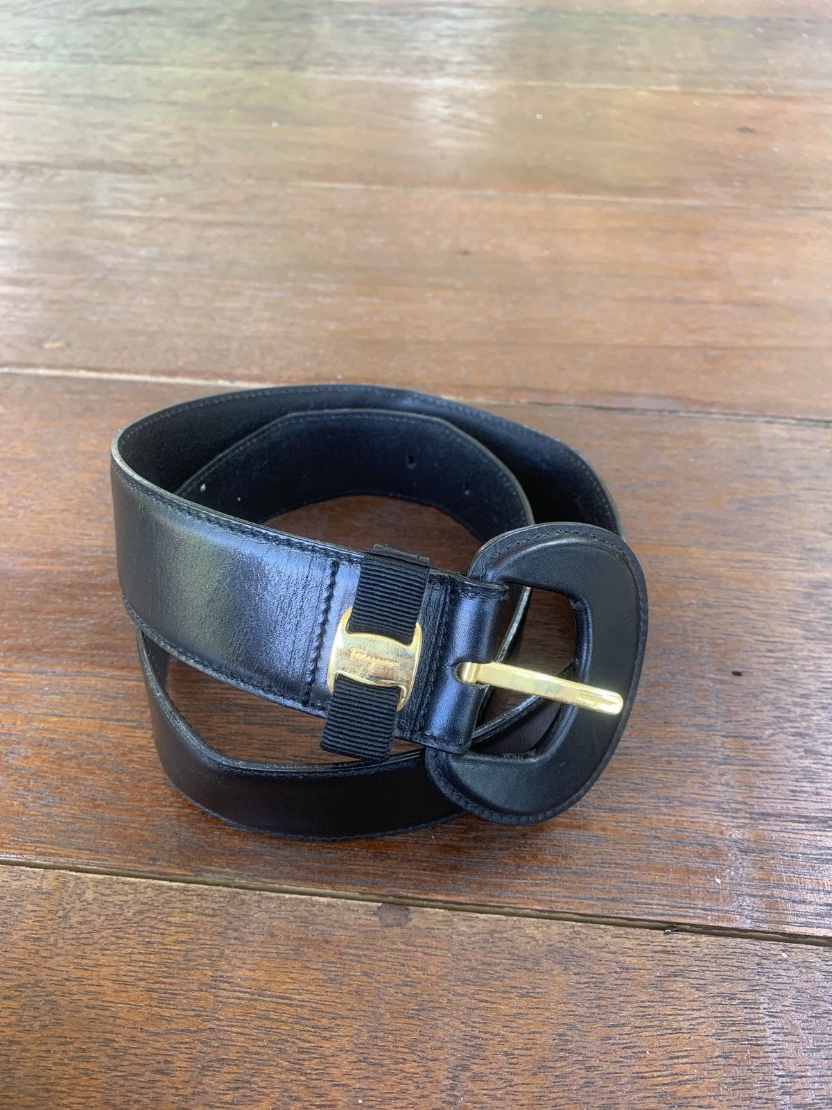 Salvatore  Ferragamo gold  Belt Buckle ONLY. Unisex For Movable Buckle Belts Ferrogamo Reversible Big Buckle Belt | Mercari main image 3