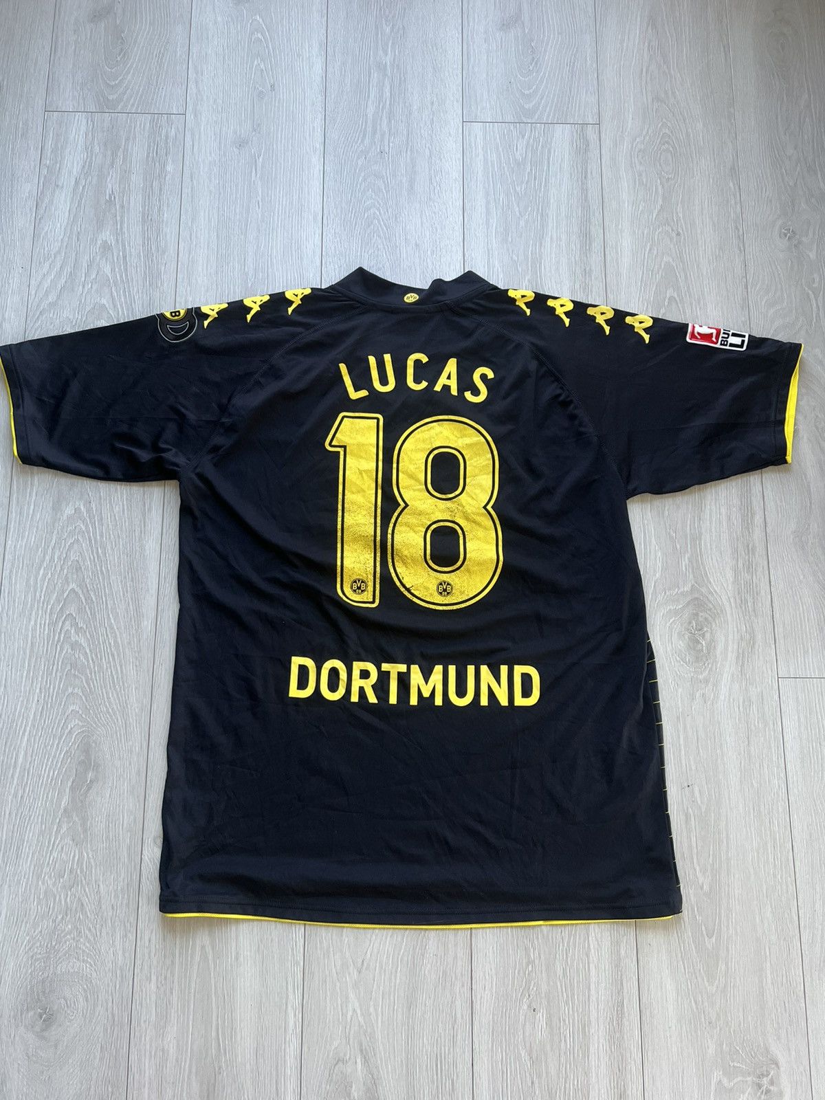 Kappa Kappa Borussia Dortmund jersey Size US XL / EU 56 / 4 - 6 Thumbnail
