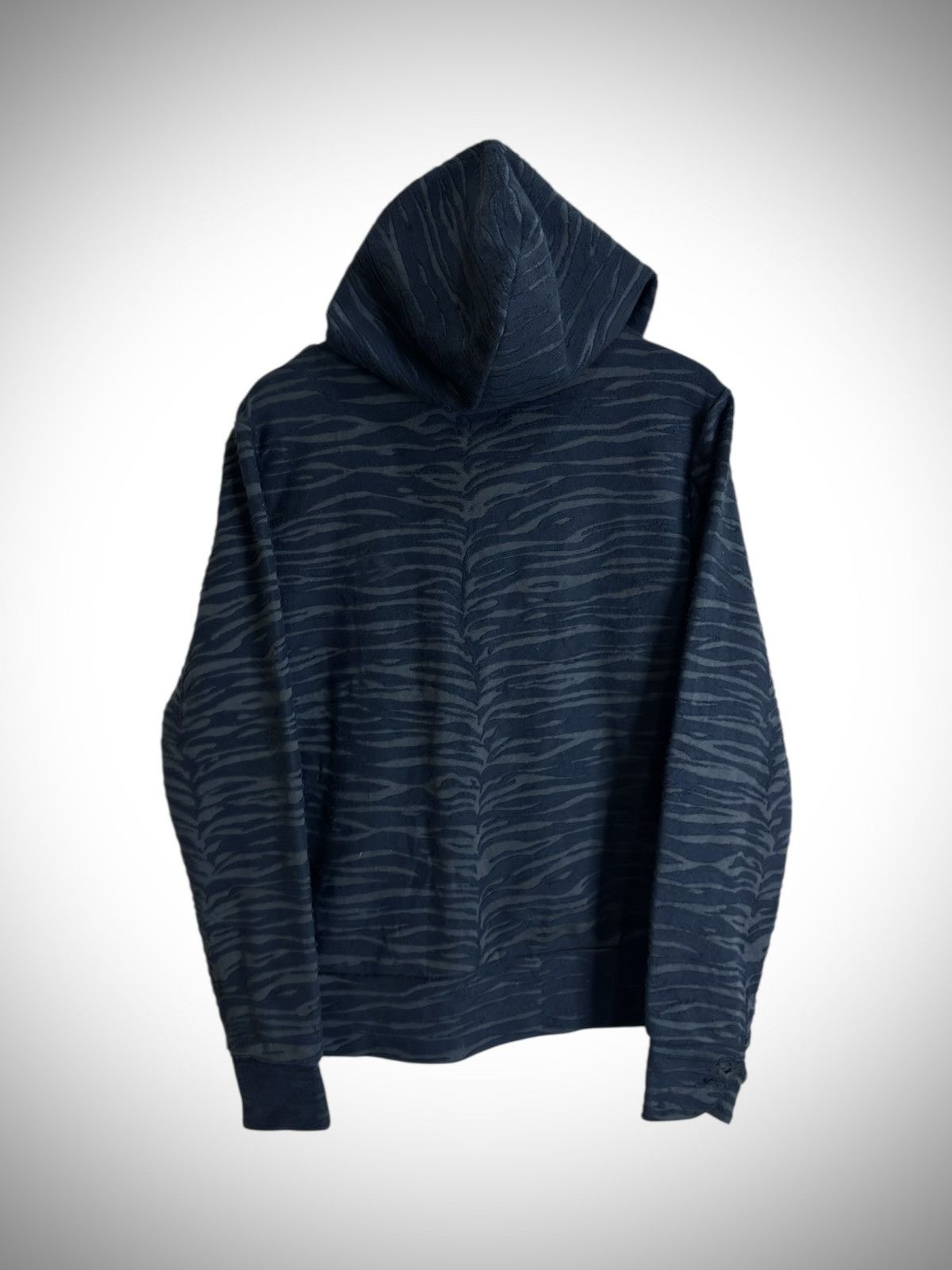 Japanese Brand LHP - Japanese Archives Textured Abstract Hoodie Size US M / EU 48-50 / 2 - 4 Thumbnail