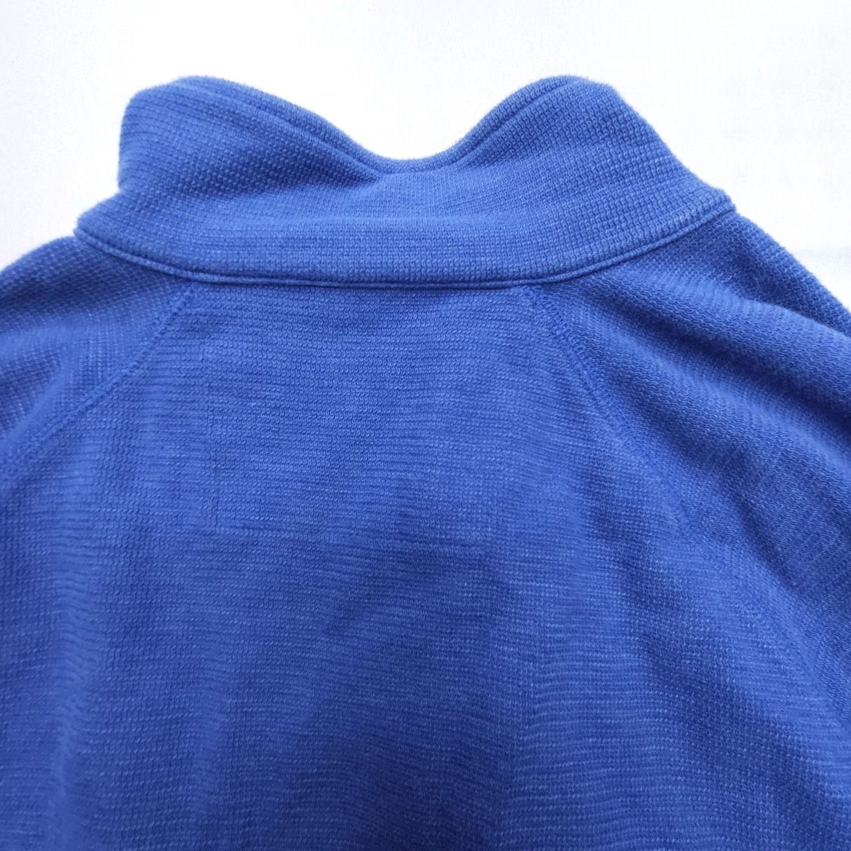 Banana Republic Banana Republic Pullover Sweater Mens XL Blue Kangaroo Pocket Mock Neck Button Shirt? Size US XL / EU 56 / 4 - 8 Thumbnail