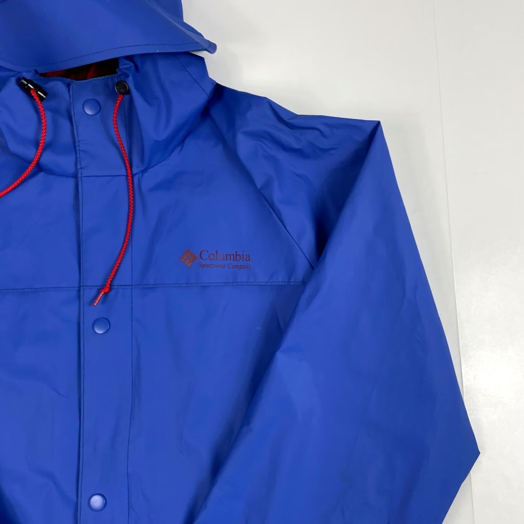 Vintage VINTAGE Columbia Jacket Mens Small Blue Full Zip Waterproof Hooded Retro Hiking Size US S / EU 44-46 / 1 - 4 Thumbnail