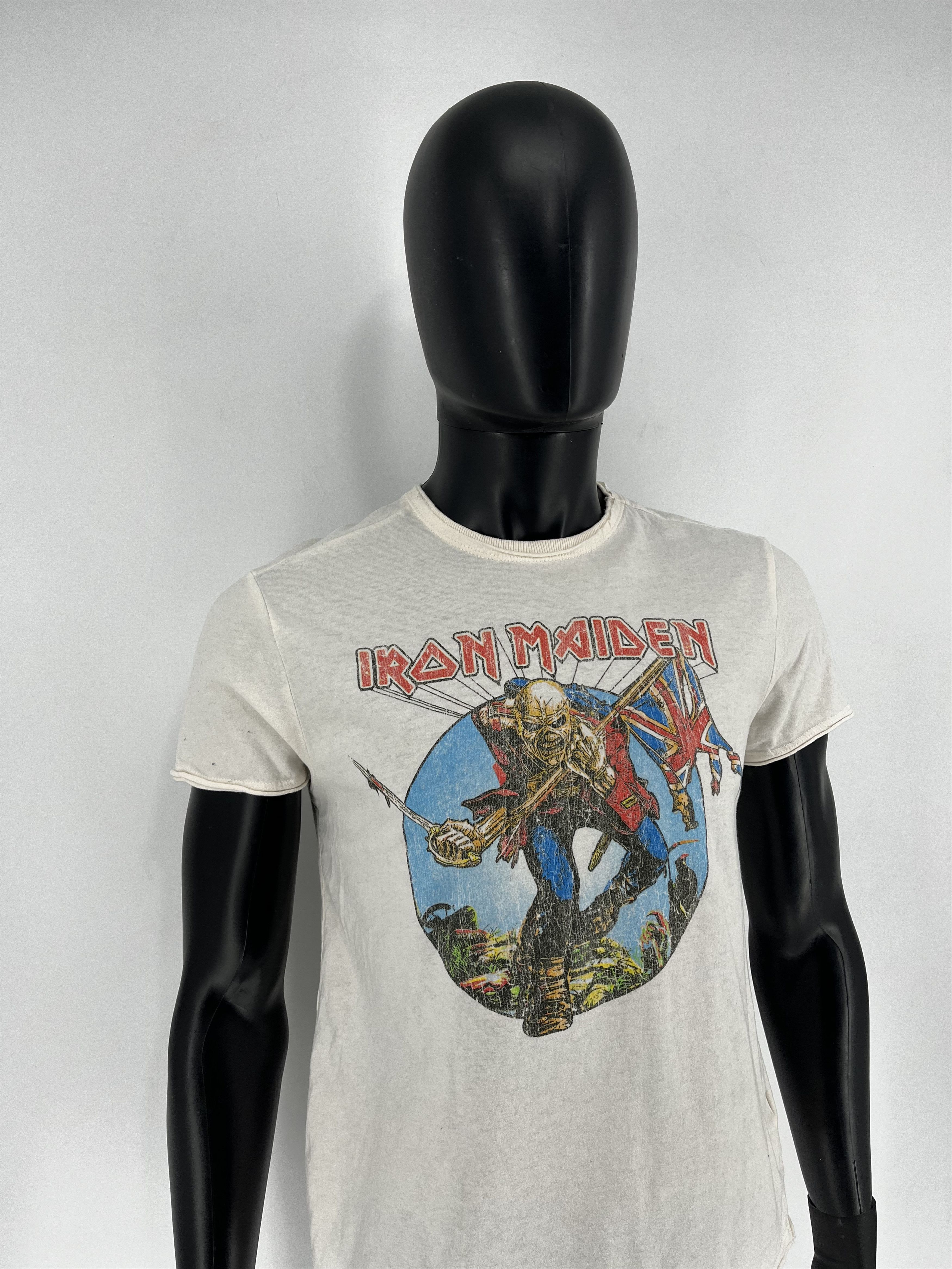 Band Tees × Vintage Vintage Y2K Iron Maiden Face Horror Tee Band Rock T Shirt Size US S / EU 44-46 / 1 - 3 Thumbnail