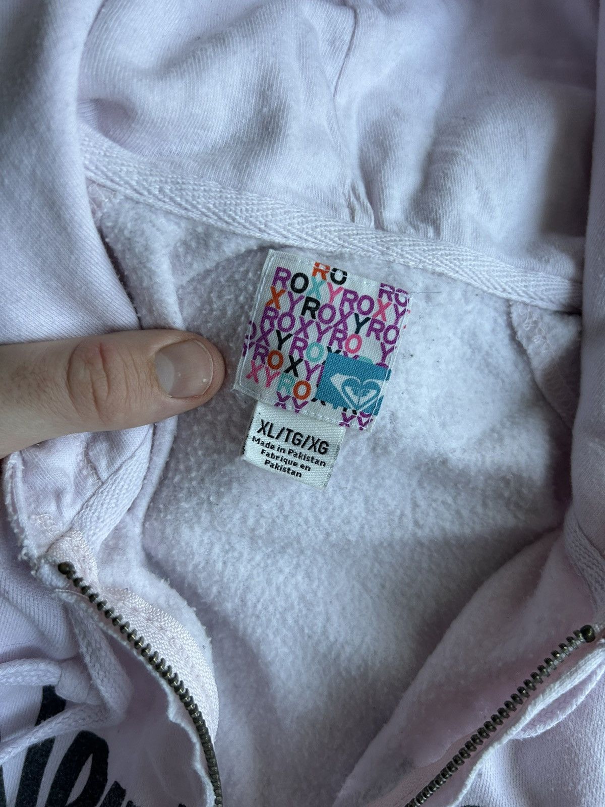 Quiksilver Vintage Roxy NY Rare 90s Zip Hoodie Unisex Streetwear Y2K Size US L / EU 52-54 / 3 - 6 Thumbnail