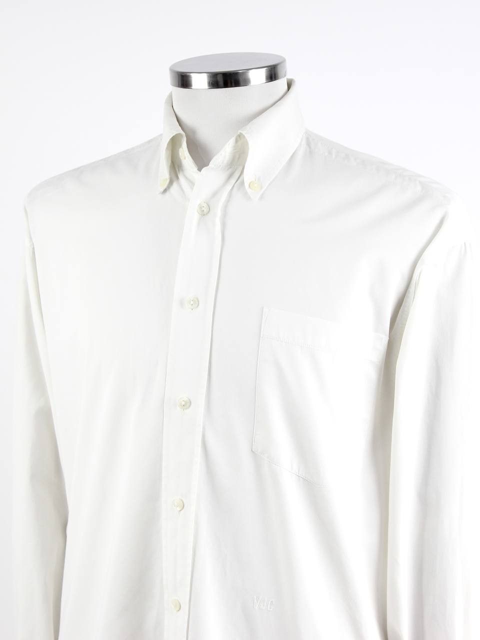 Versace × Versace Jeans Couture × Vintage VERSACE JEANS COUTURE White logo shirt Size US L / EU 52-54 / 3 - 4 Thumbnail