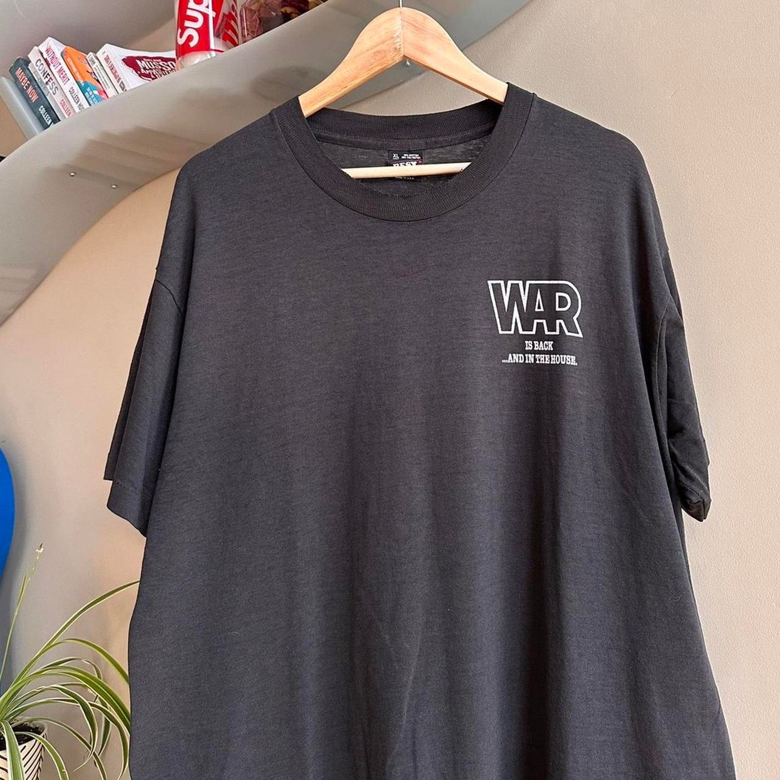 Fruit Of The Loom × Rap Tees × Vintage Vintage 1992/1993 Rap Declared War Shirt Size US XL / EU 56 / 4 - 3 Thumbnail