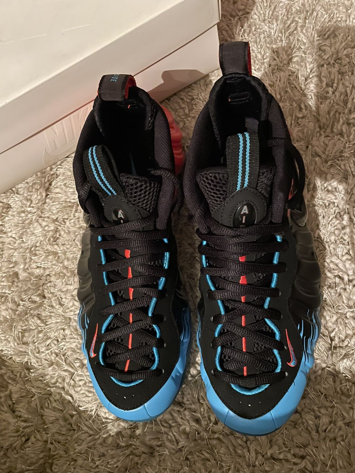 Nike Nike Air Foamposite Pro Spiderman Size US 10 / EU 43 - 5 Thumbnail