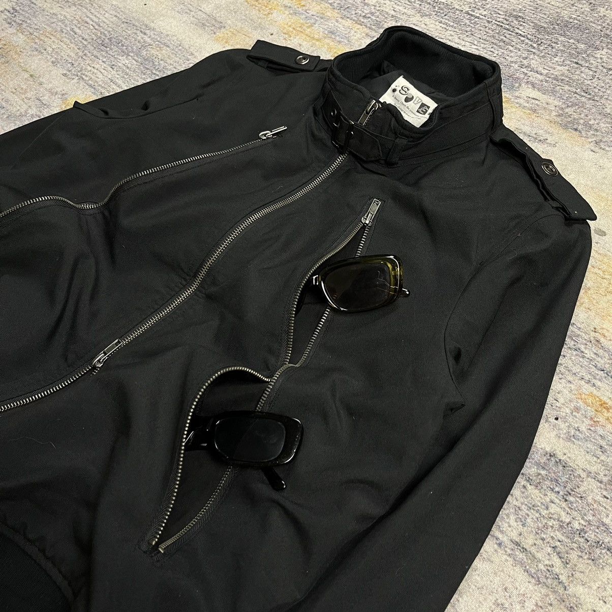 Japanese Brand Japanese brand Soveso multi zipper look like margiela jacket Size US L / EU 52-54 / 3 - 4 Thumbnail