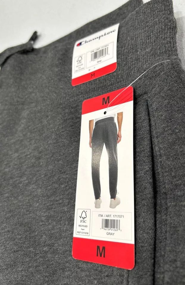 Champion Champion Men's Powerblend Fleece Slim Fit Sweatpants Size US 32 / EU 48 - 3 Thumbnail