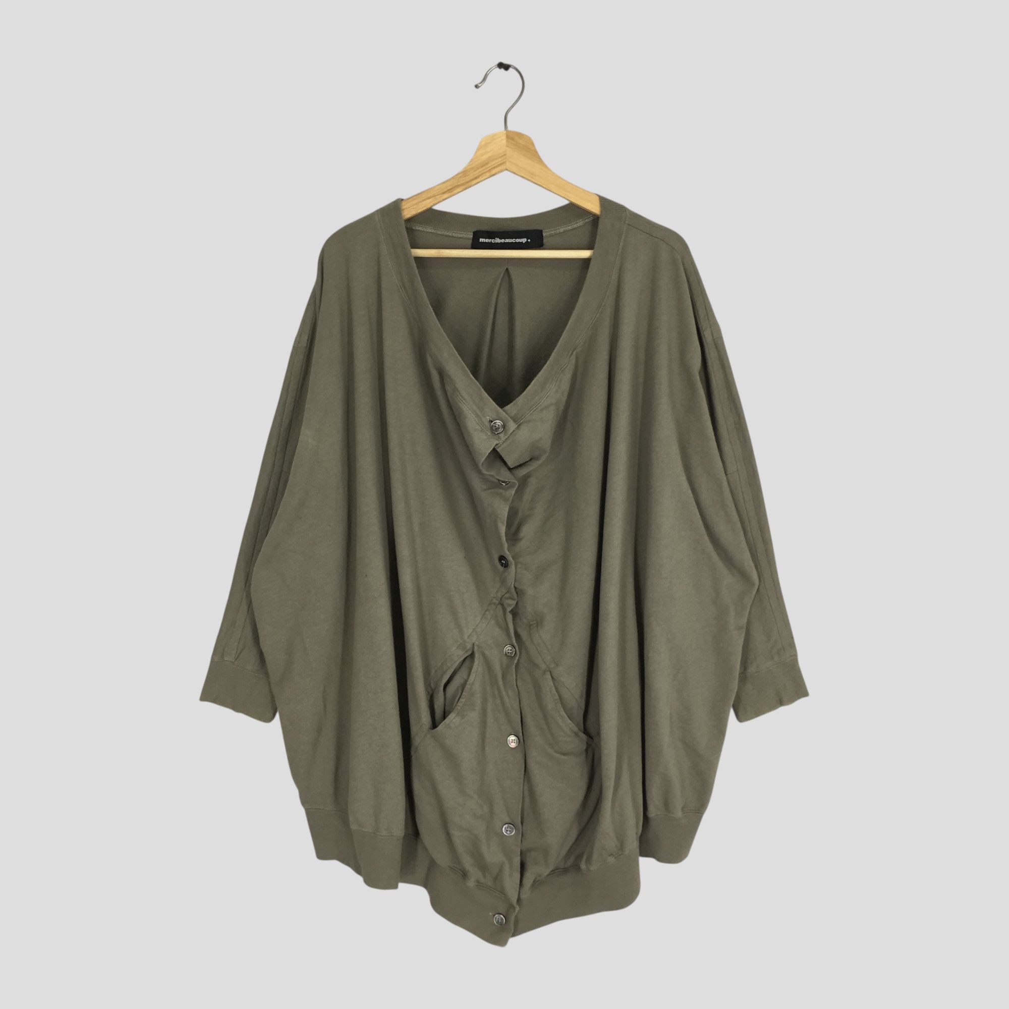 mercibeaucoup Vintage Mercibeaucoup by Issey Miyake Cardigan Overcoat Size XL / US 12-14 / IT 48-50 - 1 Thumbnail