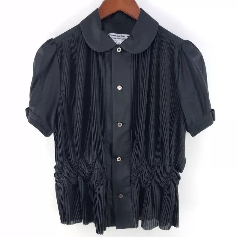 Comme des Garcons Comme Des Garcons Small pleated blouse Size XS / US 0-2 / IT 36-38 - 1 Thumbnail