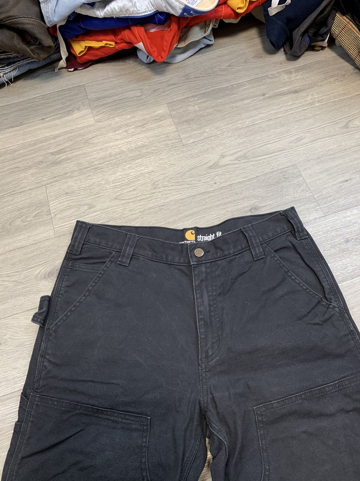 Carhartt Carhartt cargo straight fit denim pants Size US 33 - 8 Thumbnail