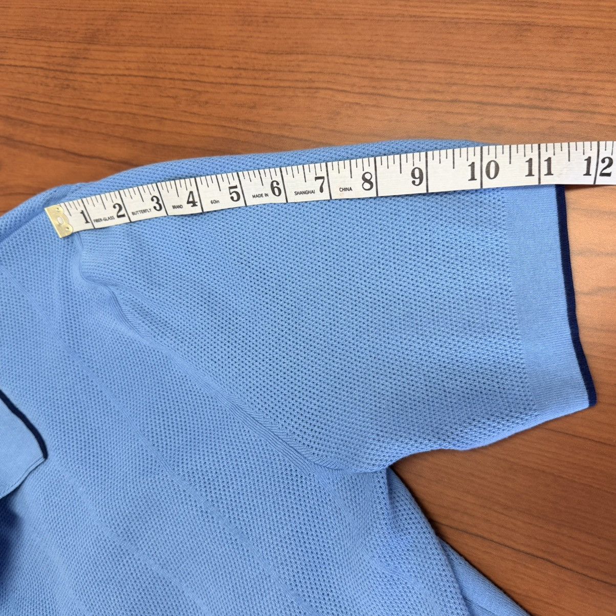 Ermenegildo Zegna Ermenegildo Zegna Knit Polo Sweater Blue Italy Sz 56 XXL Size US XL / EU 56 / 4 - 13 Thumbnail