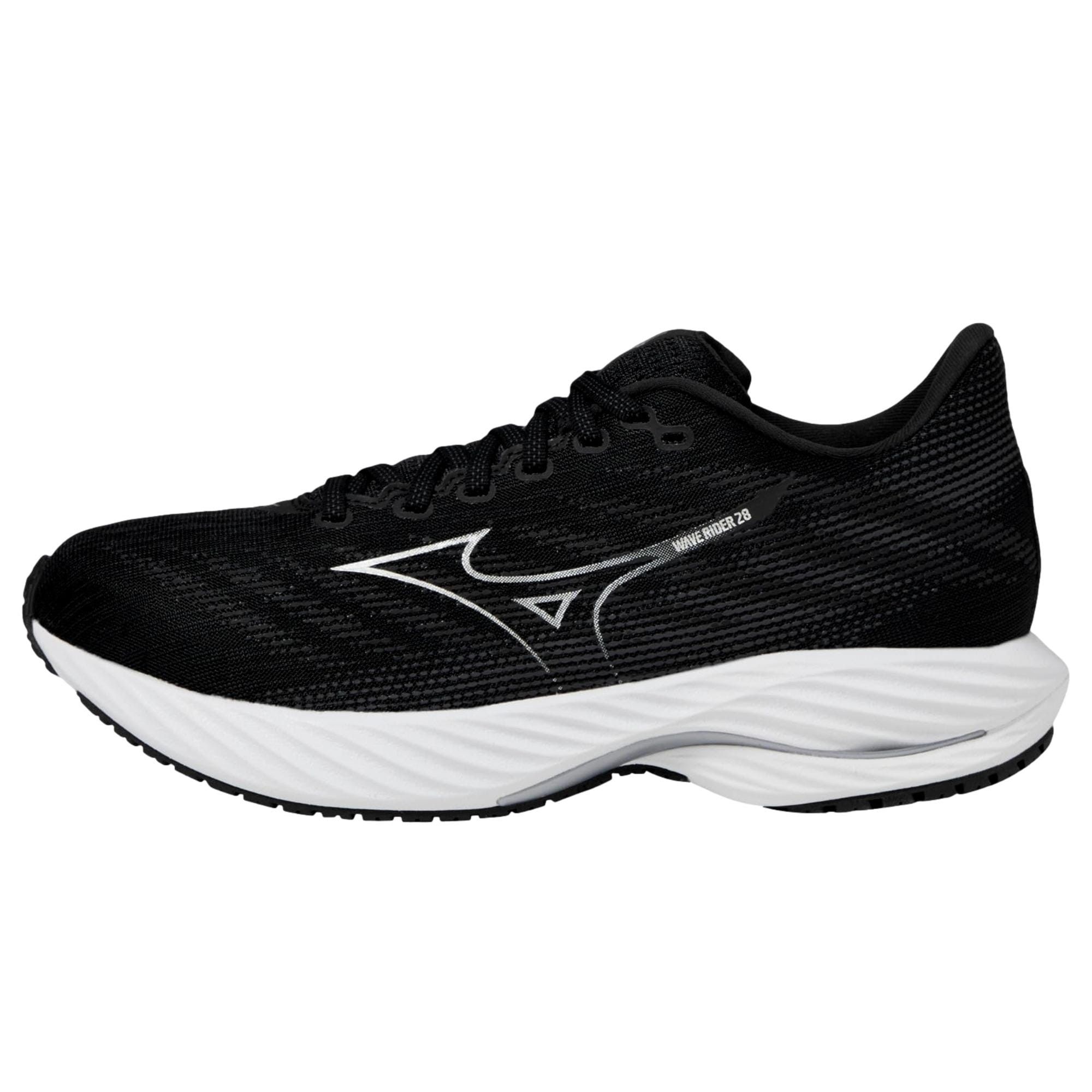 Mizuno Wave Rider 28 Black / Silver 411458.9073 Size US 9.5 / EU 42-43 - 1 Thumbnail