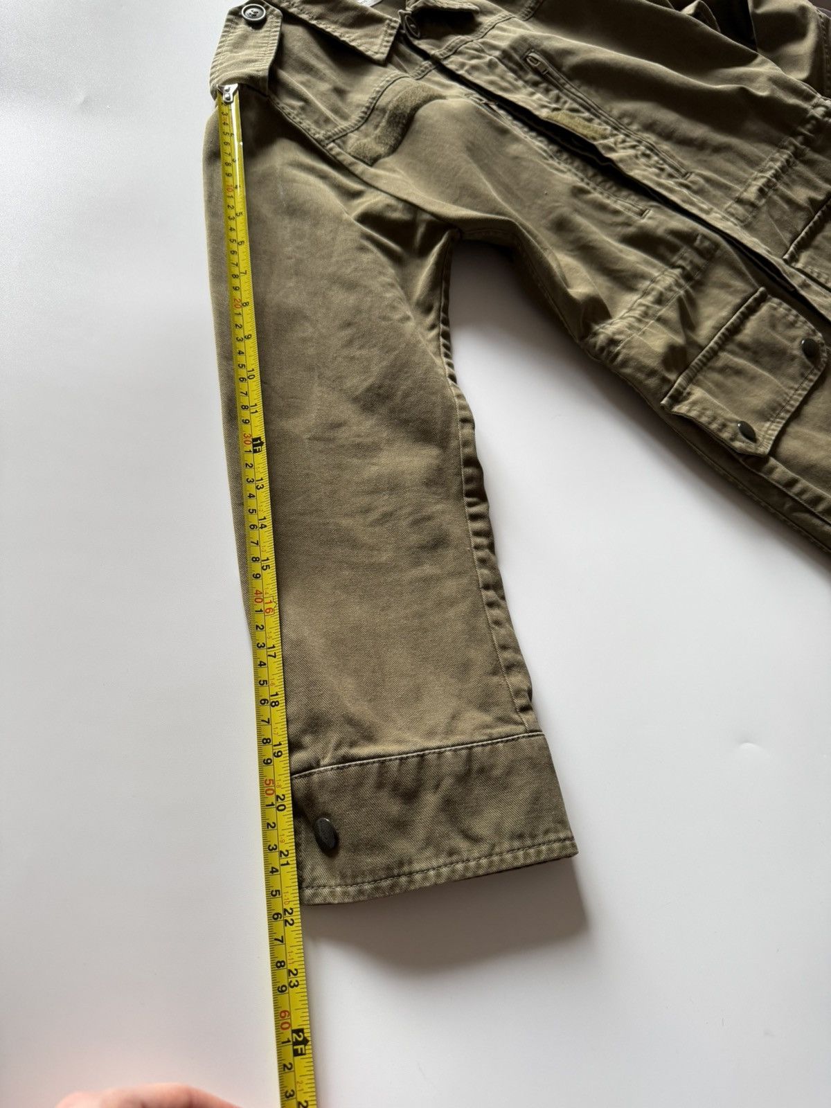 Saint Laurent Paris Saint Laurent Paris 16SS Military Jacket Khaki Size XS / US 0-2 / IT 36-38 - 19 Thumbnail