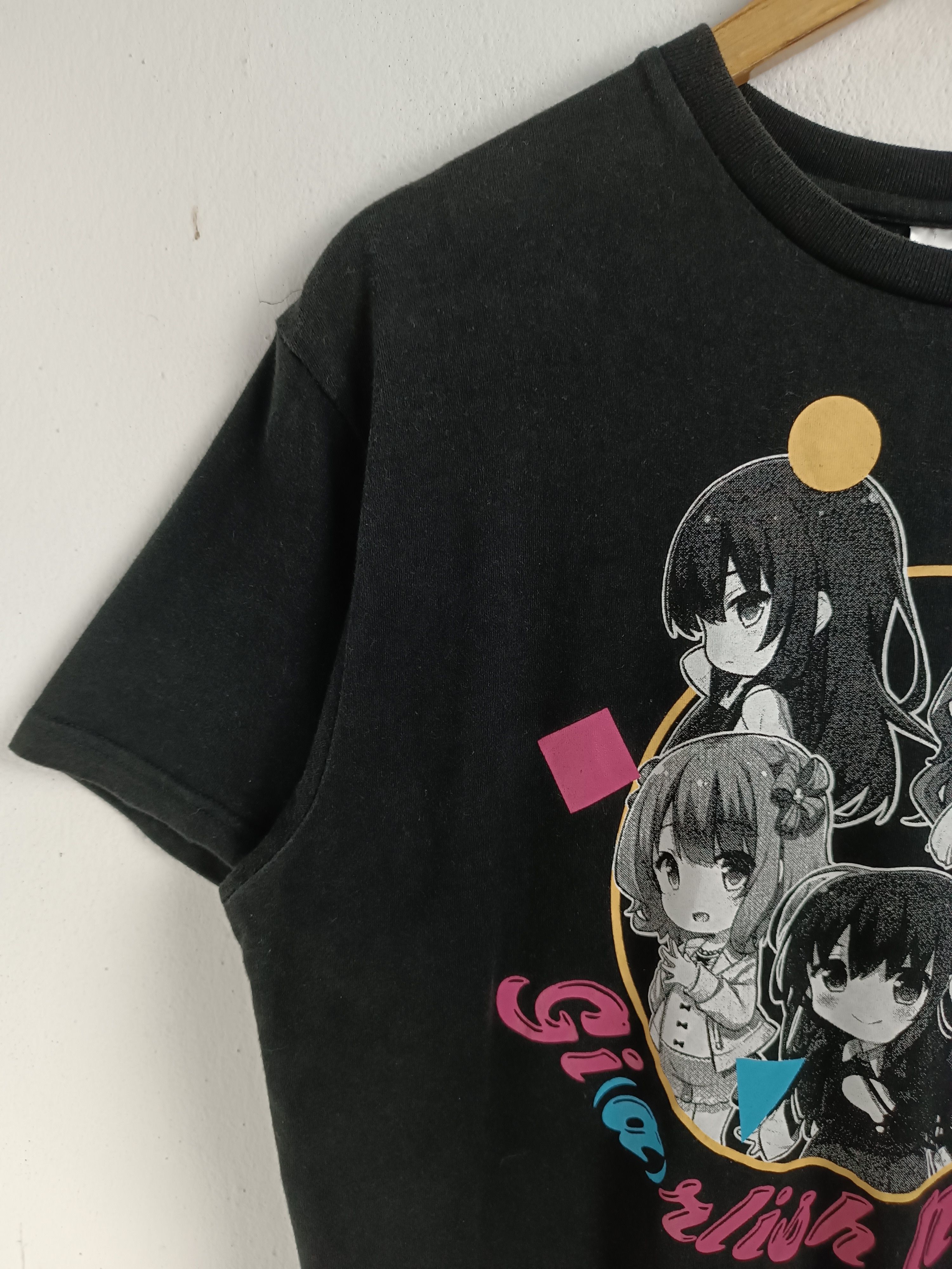 Anime VINTAGE GIRLISH NUMBER VERY RARE ANIME TEE seiyu urara Size US L / EU 52-54 / 3 - 5 Thumbnail