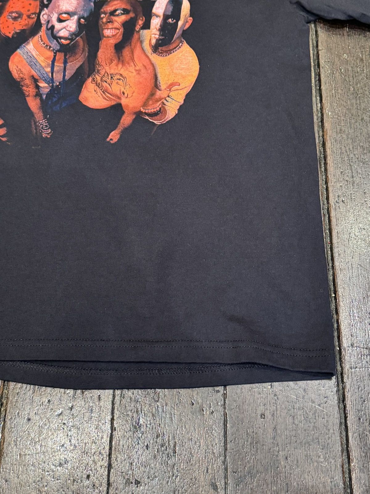Band Tees × Vintage Mudvayne Vintage 2000s Nu Metal Band Tee Hanes L Black Size US L / EU 52-54 / 3 - 6 Thumbnail