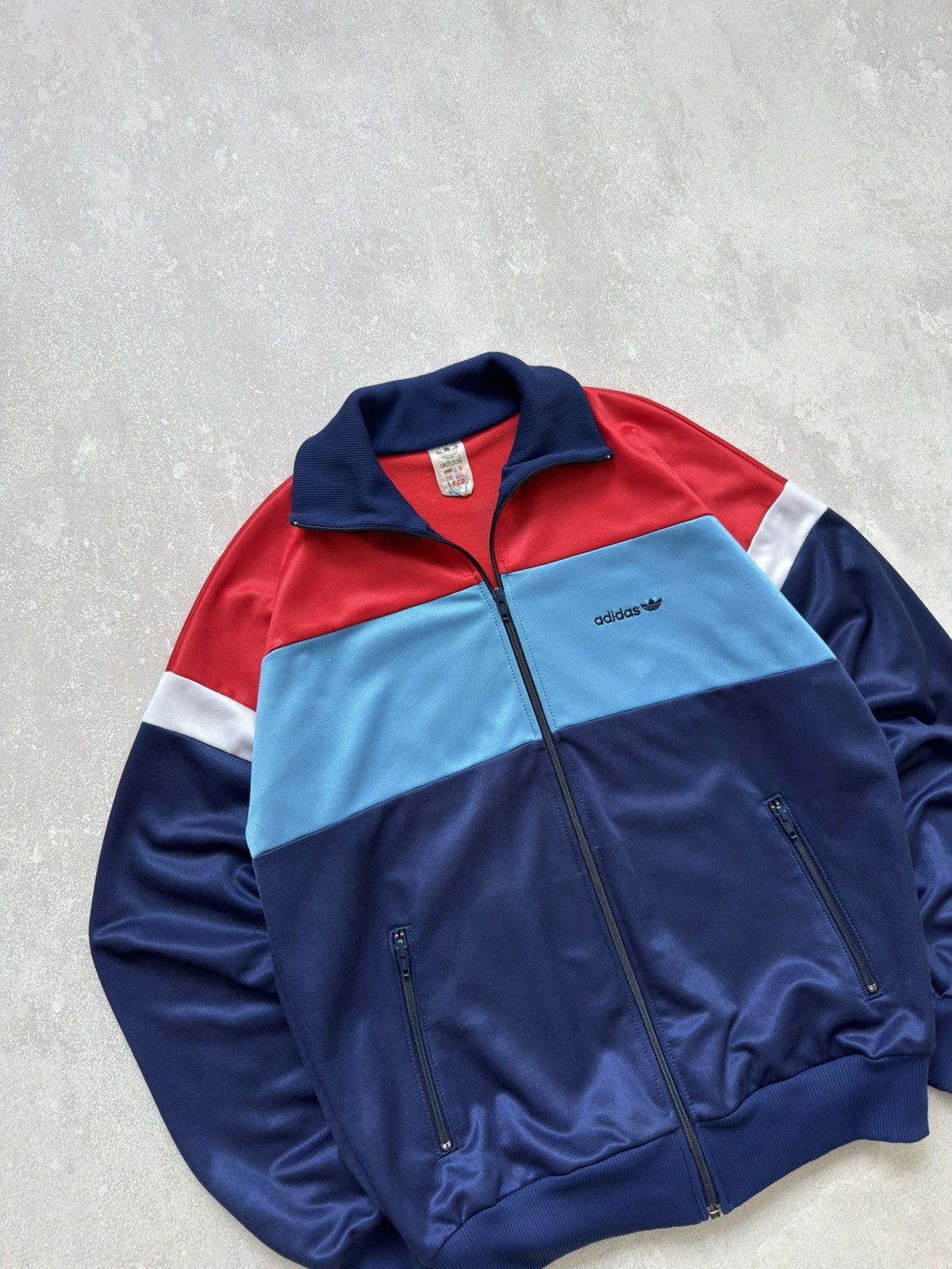 Adidas Vintage Adidas 90s Track Top Olympic Jacket Made In Austria Size US S / EU 44-46 / 1 - 2 Thumbnail