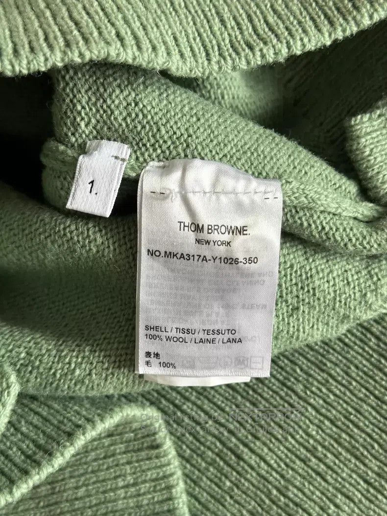 Thom Browne Thom Browne Green sweater Size US S / EU 44-46 / 1 - 3 Thumbnail