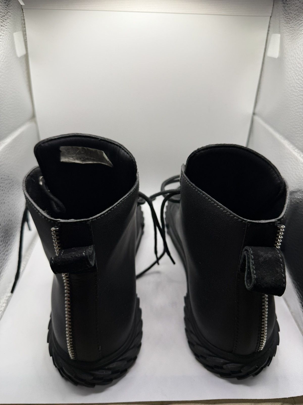 Giuseppe Zanotti Giuseppe Zanotti Black Blabber High-Top Sneakers Size US 8 / EU 41 - 7 Thumbnail