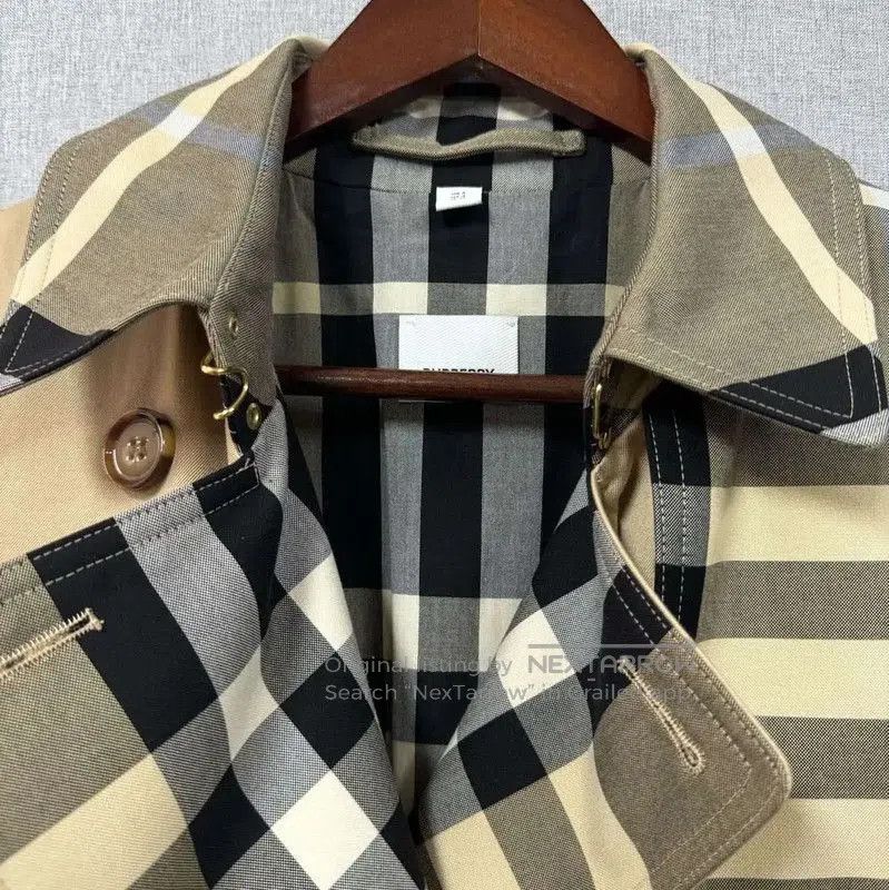 Burberry Burberry Brown Cotton Women's Trench Coat. Size XXS / US 00 / IT 34 - 4 Thumbnail