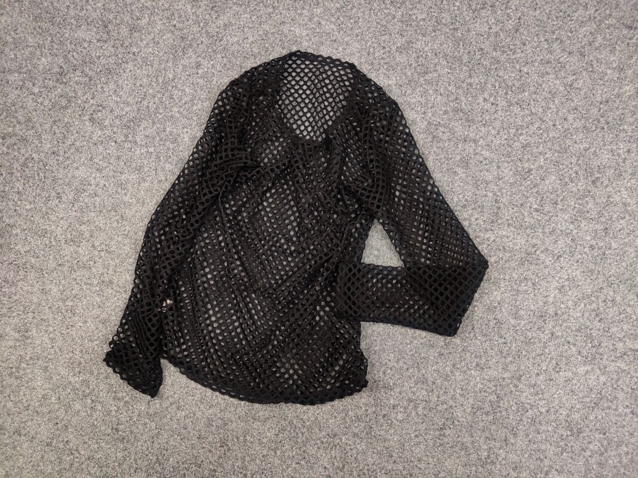 Japanese Brand Y2K mesh hysteric glamour junya watanabe Style Long Sleeve Size US S / EU 44-46 / 1 - 3 Thumbnail