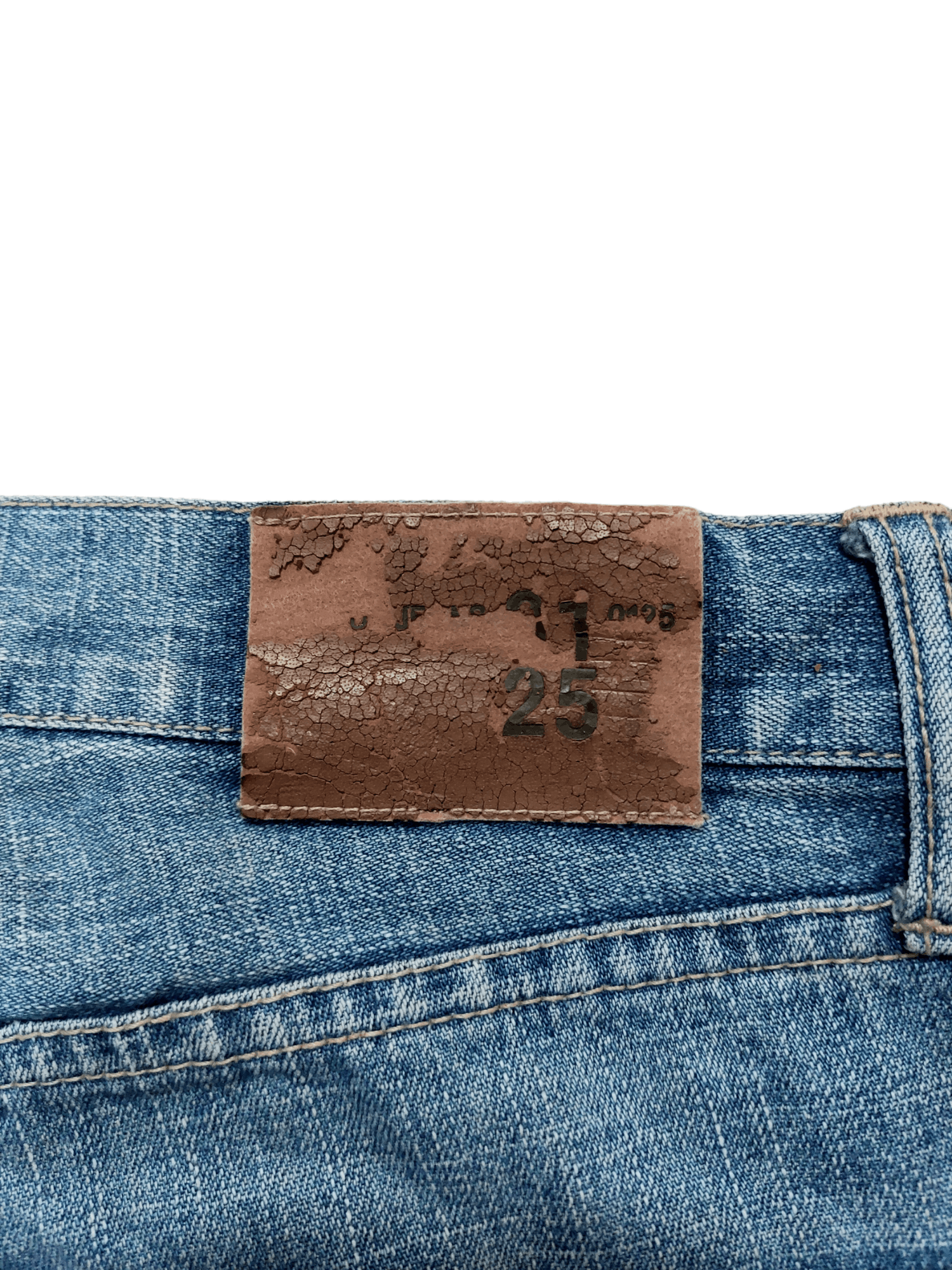 Japanese Brand Nylaus 0125 Patchwork Denim Size US 32 / EU 48 - 14 Thumbnail
