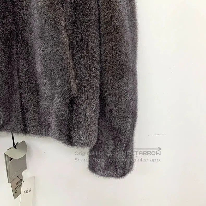 Dior Dior Mink Fur Collar Long Sleeve Jacket. Size US XL / EU 56 / 4 - 4 Thumbnail