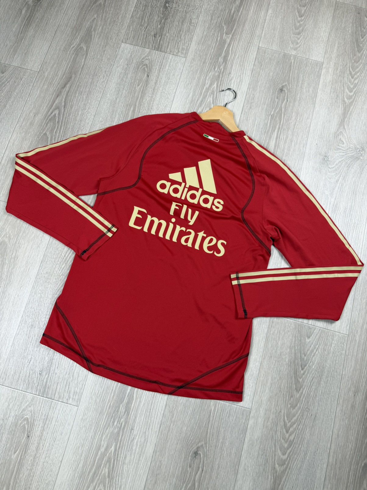 Adidas AC Milan 2010-11 Football Training Top Jersey Adidas Size US M / EU 48-50 / 2 - 3 Thumbnail