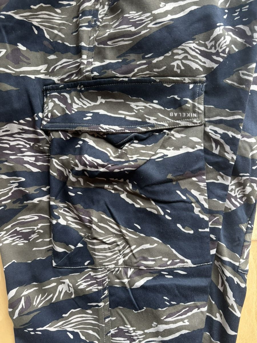 Nike NikeLab Tiger Camo Cargo Pants Size US 33 - 4 Thumbnail